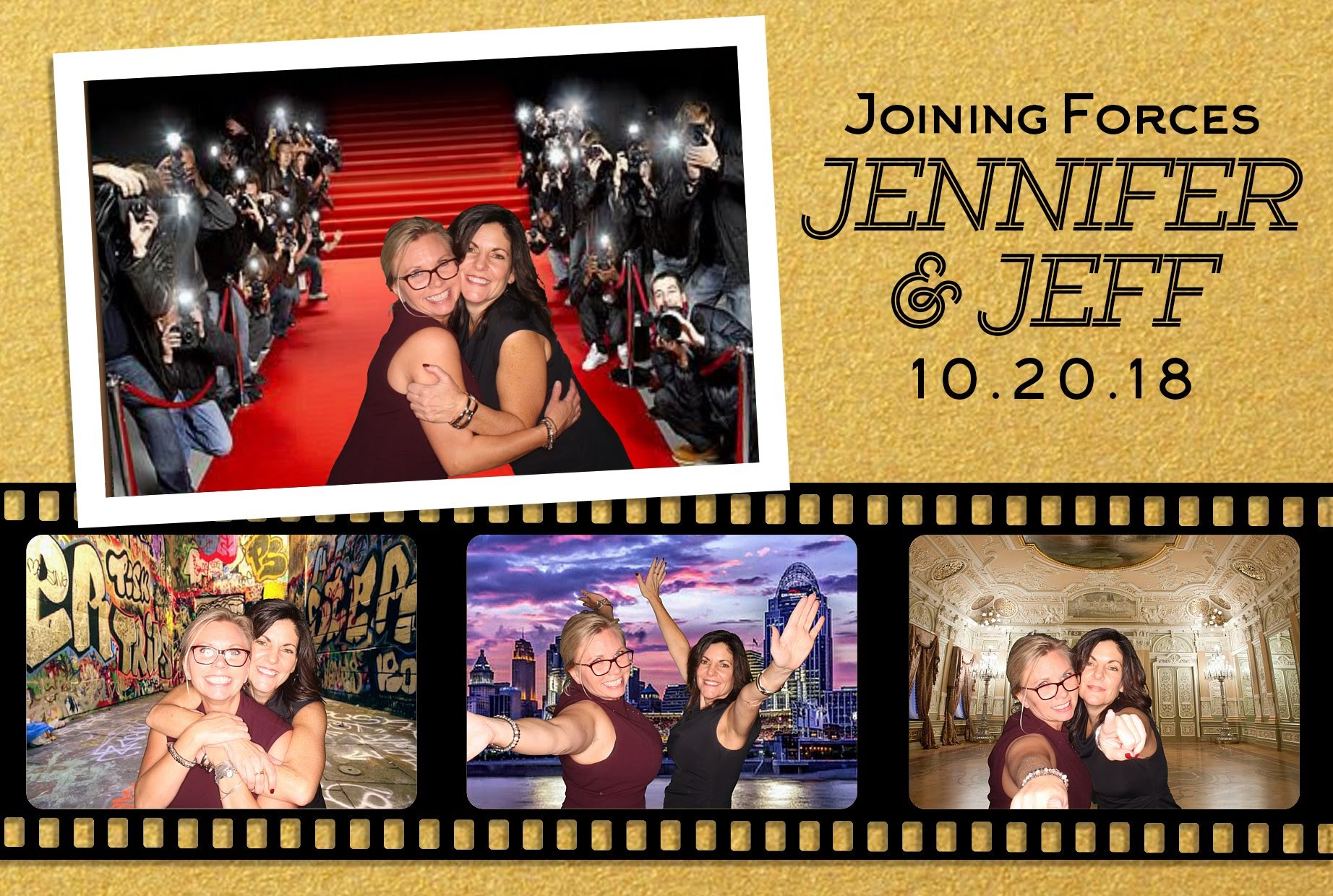 Jenn and Jeff | View more photos from the event at gallery.photoboothcincy.com/u/PhotoBoothCincy/Jenn-and-Jeff